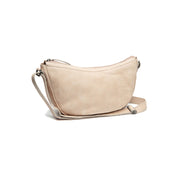 
Clarita Nahkainen crossbody-laukku klassista 100% pintanahkaa - Full Exterior Edestä ja räätälöity siluetti | Osta verkosta