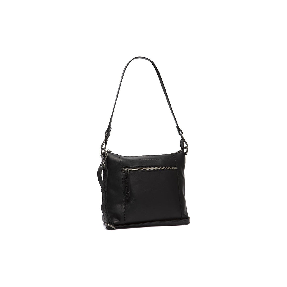 
Faro Nahkainen crossbody-laukku klassista 100% pintanahkaa - Full Exterior Edestä ja räätälöity siluetti | Osta verkosta
