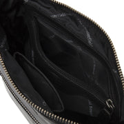 
Classic 100% Full-Grain leather Bag - Takanäkymä vahvistetuilla nahkahihnoilla