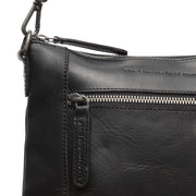 
Faro Nahkainen crossbody-laukku - Rakenteellinen sivuprofiili ja tilavuus