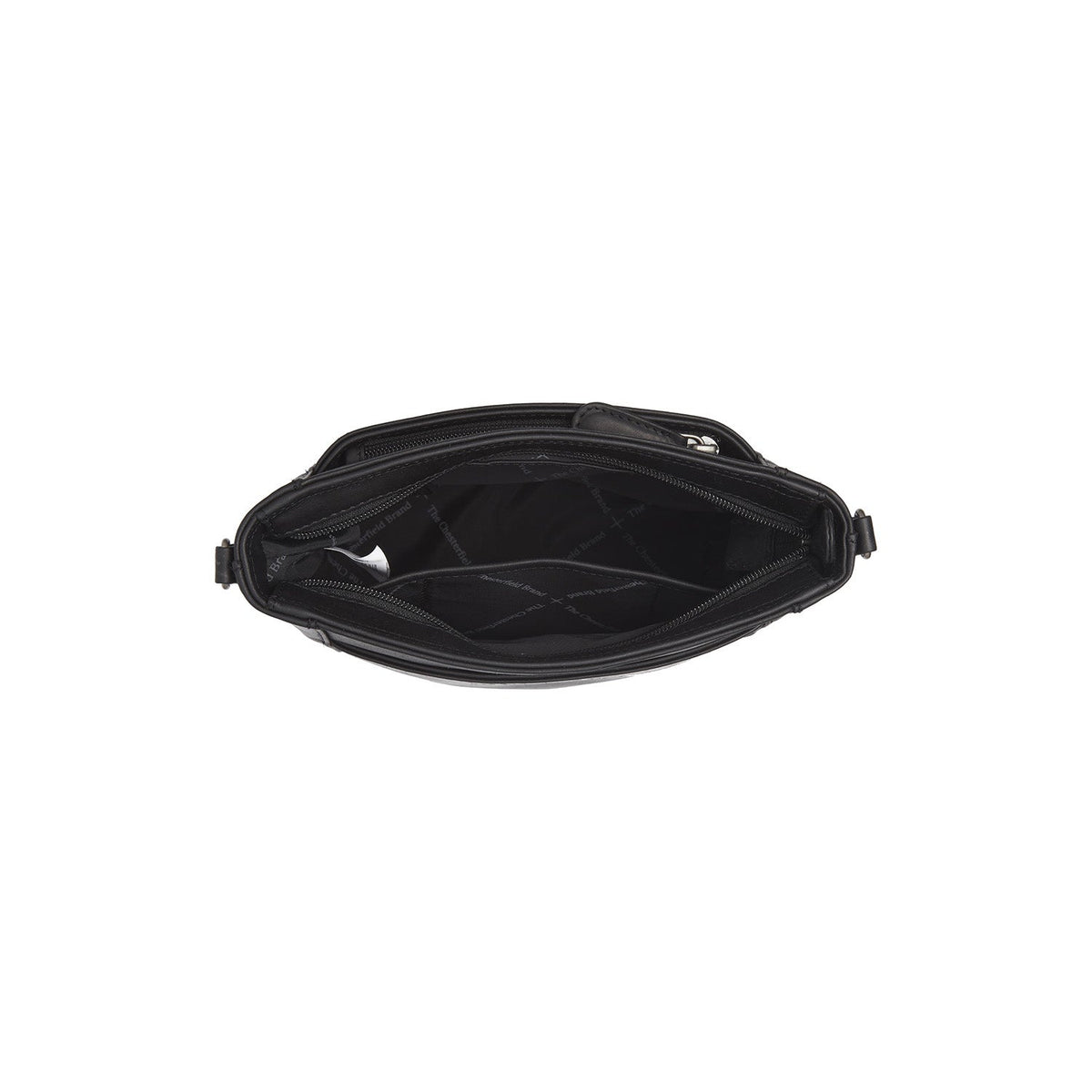 
Sisäpuolen näkymä Showing Dedicated Padded Laptop Sleeve & Multi-Compartment Organization