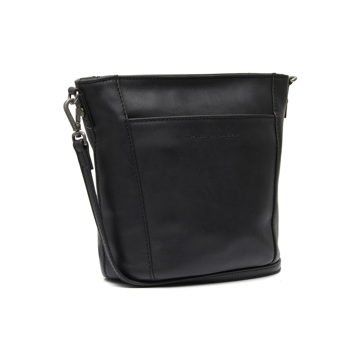 
Fintona Nahkainen crossbody-laukku klassista 100% pintanahkaa - Full Exterior Edestä ja räätälöity siluetti | Osta verkosta