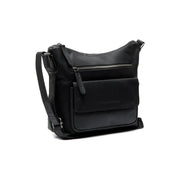 Hailey Full-Grain Leather Crossbody Bag Naisille in Classic 100% Full-Grain Leather - Full Exterior Front Profile View | Buy Online