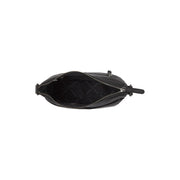 Henderson Full-Grain Leather Crossbody Bag Naisille - Structured Side Profile Showing Gusset Depth &amp; Expansion Capacity