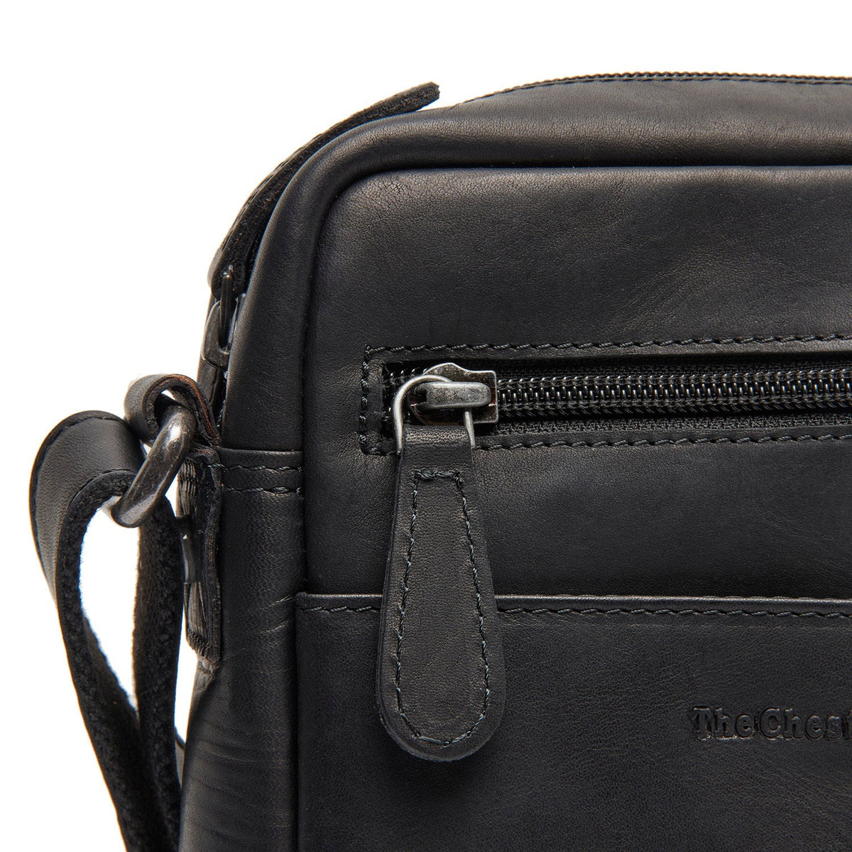 
Laveno Nahkainen crossbody-laukku - Rakenteellinen sivuprofiili ja tilavuus