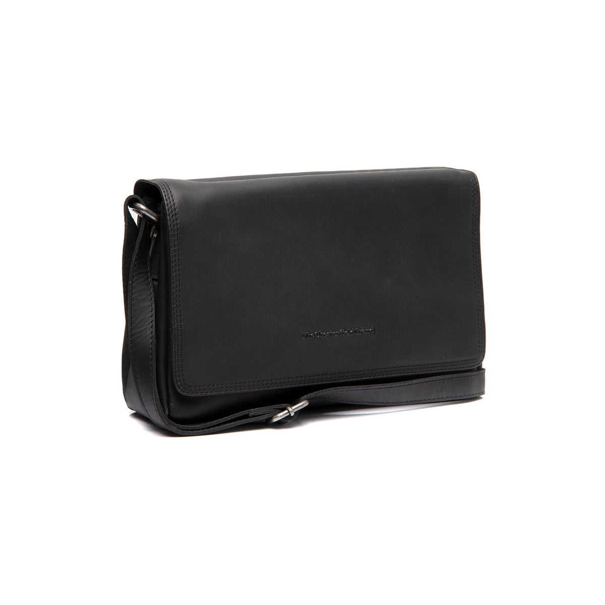 
Laverton Nahkainen crossbody-laukku klassista 100% pintanahkaa - Full Exterior Edestä ja räätälöity siluetti | Osta verkosta