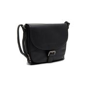 Lucian Full-Grain Leather Crossbody Bag Naisille in Classic 100% Full-Grain Leather - Full Exterior Front Profile View | Buy Online