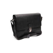 Lunor Full-Grain Leather Crossbody Bag Naisille in Classic 100% Full-Grain Leather - Full Exterior Front Profile View | Buy Online