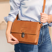 Lunor Full-Grain Leather Crossbody Bag Naisille – alternate product view 2