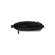 Mumbai Full-Grain Leather Crossbody Bag Naisille - Structured Side Profile Showing Gusset Depth &amp; Expansion Capacity