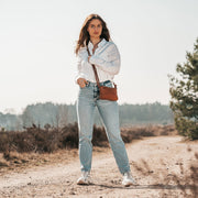 Salerno Full-Grain Leather Crossbody Bag Naisille – alternate product view 3