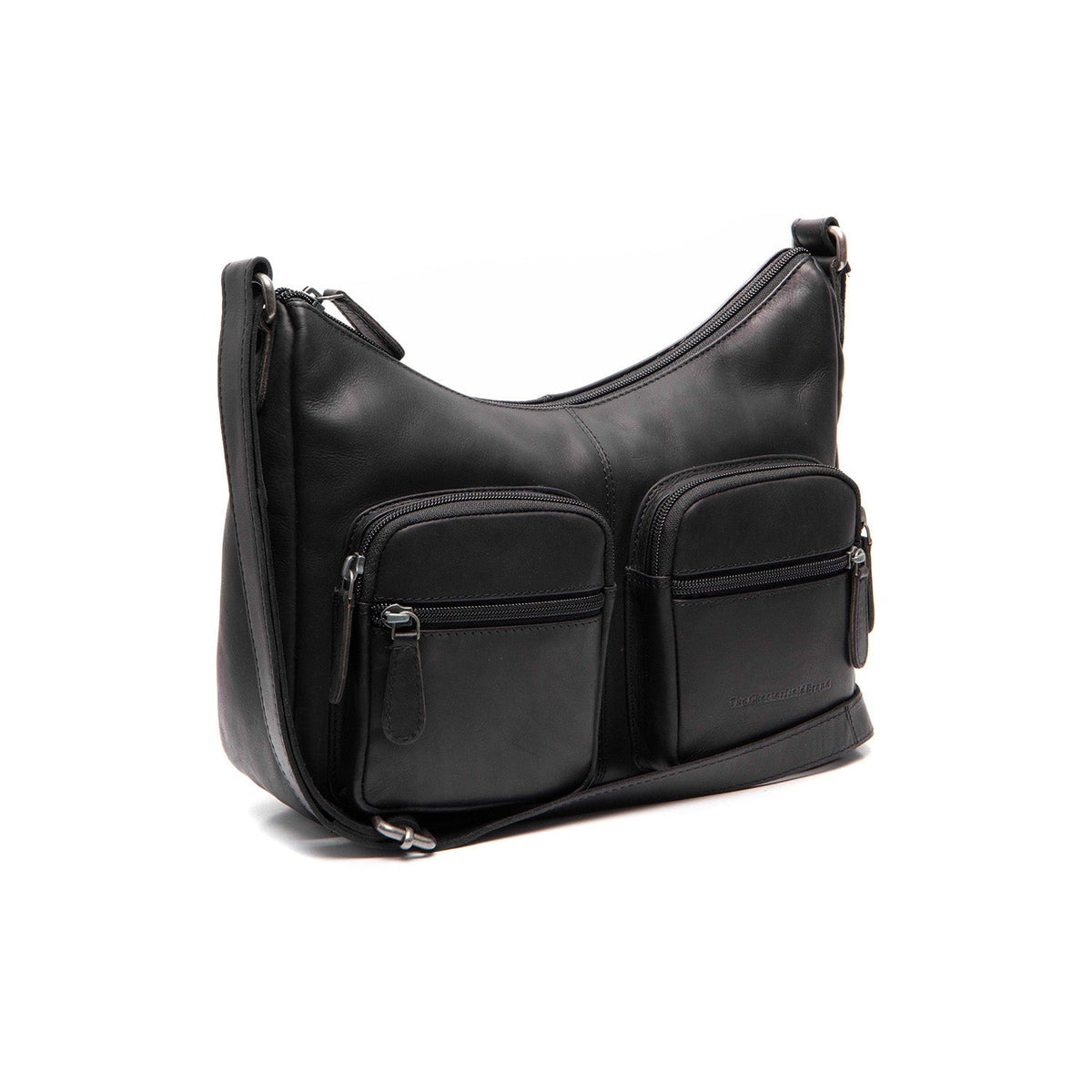 Valenora Full-Grain Leather Crossbody Bag Naisille in Classic 100% Full-Grain Leather - Full Exterior Front Profile View | Buy Online