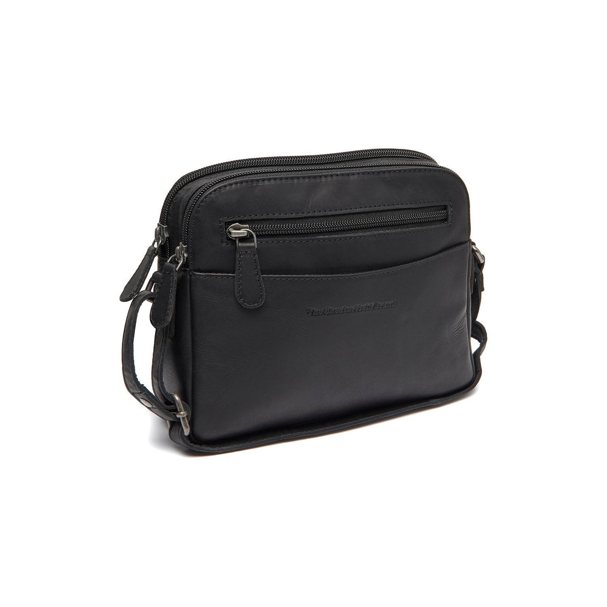 
Vionne Nahkainen crossbody-laukku klassista 100% pintanahkaa - Full Exterior Edestä ja räätälöity siluetti | Osta verkosta