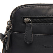 
Classic 100% Full-Grain leather Bag - Takanäkymä vahvistetuilla nahkahihnoilla