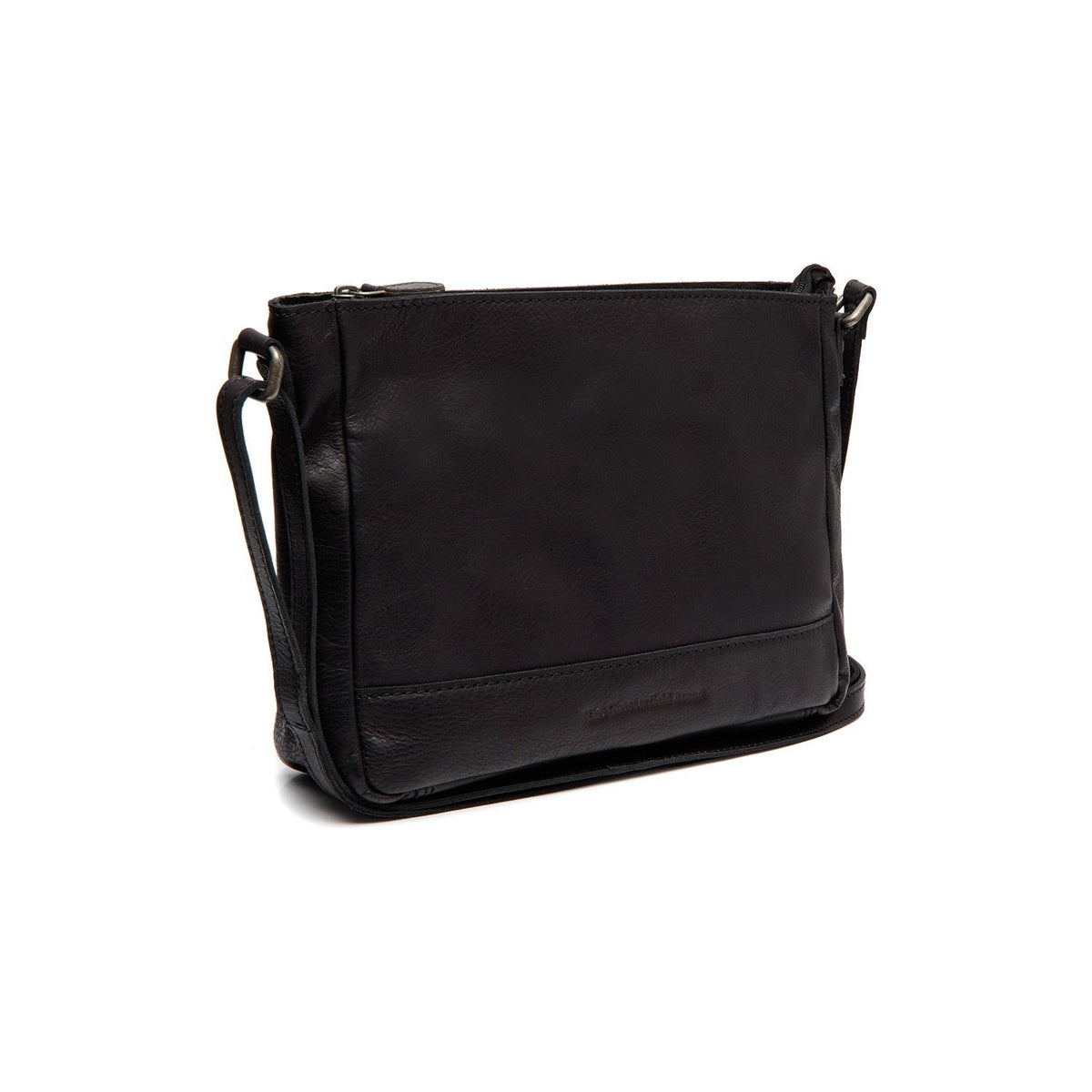 Weimar Full-Grain Leather Crossbody Bag Naisille in Classic 100% Full-Grain Leather - Full Exterior Front Profile View | Buy Online