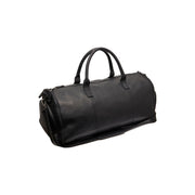 Leather Garment Bag Finlay Naisille in Classic 100% Full-Grain Leather - Front Profile View &amp; Tailored Silhouette | Buy Online