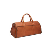 Cognac Leather Garment Bag Finlay Naisille, detail view 5