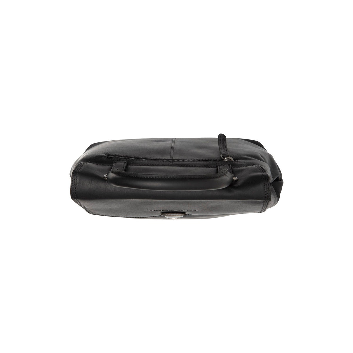 Angera Full-Grain Leather Handbag Naisille - Lateral Side Profile View Showing Sleeve Cut &amp; Athletic Taper Fit