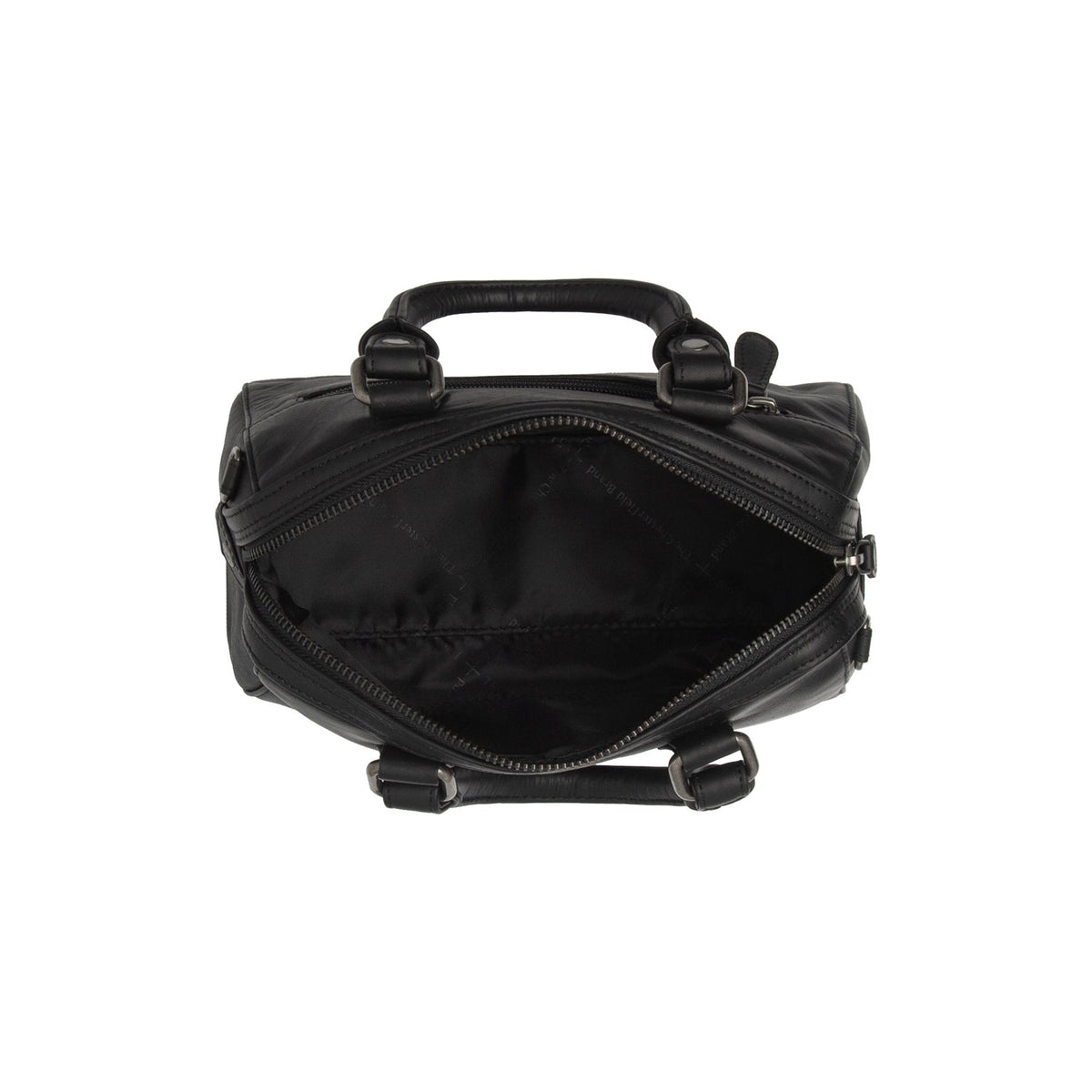 Dalford Full-Grain Leather Handbag Naisille - Lateral Side Profile View Showing Sleeve Cut &amp; Athletic Taper Fit