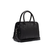 Ezra Full-Grain Leather Handbag Naisille in Classic 100% Full-Grain Leather - Front Profile View &amp; Tailored Silhouette | Buy Online