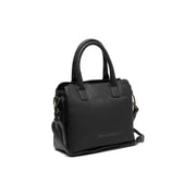 Hermosa Full-Grain Leather Handbag Naisille in Classic 100% Full-Grain Leather - Front Profile View &amp; Tailored Silhouette | Buy Online
