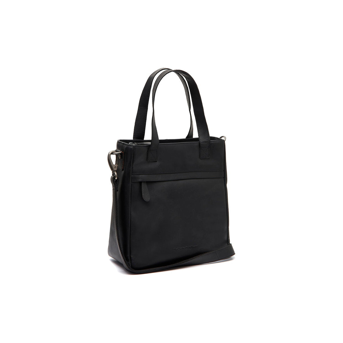 Lingfield Full-Grain Leather Handbag Naisille in Classic 100% Full-Grain Leather - Front Profile View &amp; Tailored Silhouette | Buy Online