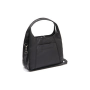 Lunera Full-Grain Leather Handbag Naisille in Classic 100% Full-Grain Leather - Front Profile View &amp; Tailored Silhouette | Buy Online