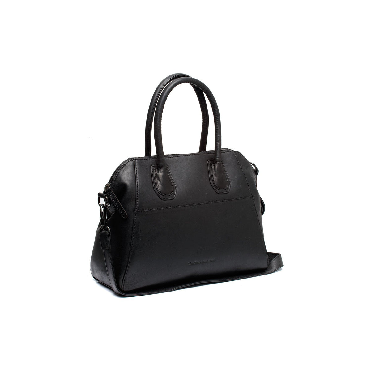 Marsala Full-Grain Leather Handbag Naisille in Classic 100% Full-Grain Leather - Front Profile View &amp; Tailored Silhouette | Buy Online