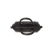 Marsala Full-Grain Leather Handbag Naisille - Lateral Side Profile View Showing Sleeve Cut &amp; Athletic Taper Fit