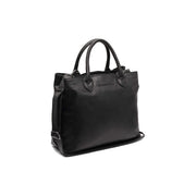 Passau Full-Grain Leather Handbag Naisille in Classic 100% Full-Grain Leather - Front Profile View &amp; Tailored Silhouette | Buy Online