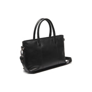 Pergamino Full-Grain Leather Handbag Naisille in Classic 100% Full-Grain Leather - Front Profile View &amp; Tailored Silhouette | Buy Online