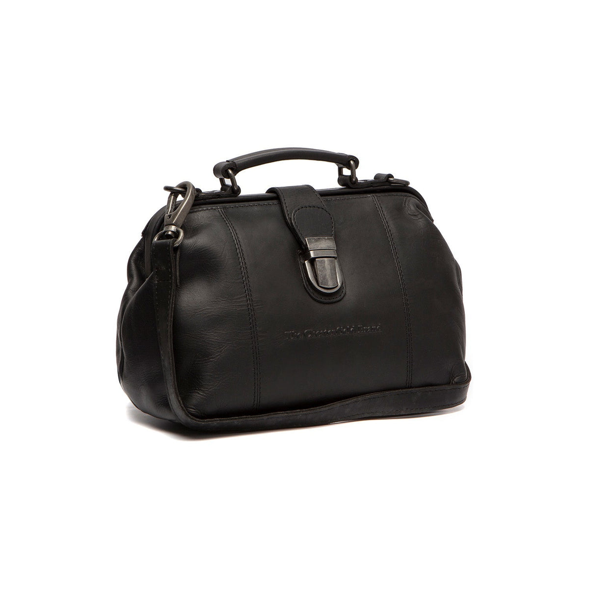Rachael Full-Grain Leather Handbag Naisille in Classic 100% Full-Grain Leather - Front Profile View &amp; Tailored Silhouette | Buy Online