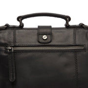 Rachael Full-Grain Leather Handbag Naisille - Lateral Side Profile View Showing Sleeve Cut &amp; Athletic Taper Fit