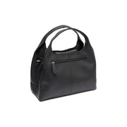 Styled Fit Perspective of Salina Full-Grain Leather Handbag Naisille on Model - Natural Daylight Drape