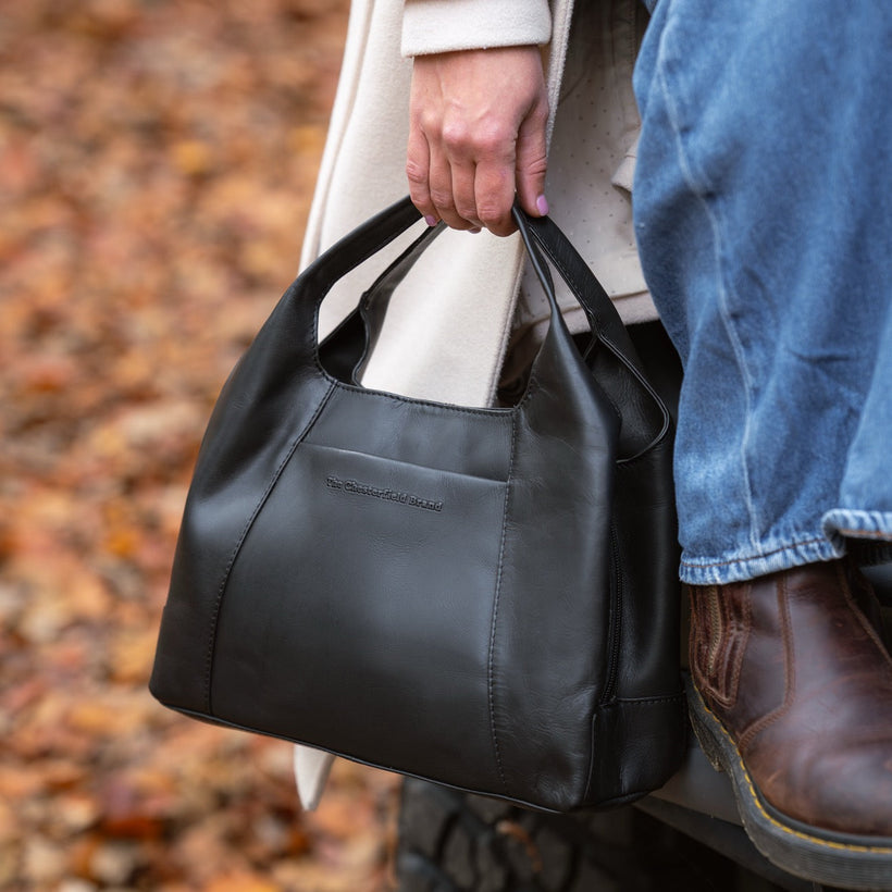 Salina Full-Grain Leather Handbag Naisille