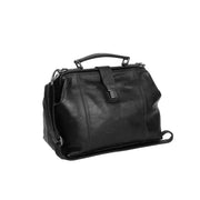 Shaun Full-Grain Leather Handbag Naisille in Classic 100% Full-Grain Leather - Front Profile View &amp; Tailored Silhouette | Buy Online