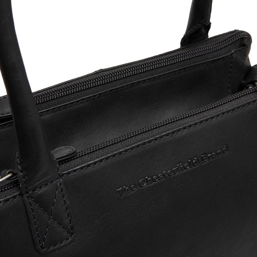 Solvin Full-Grain Leather Handbag Naisille