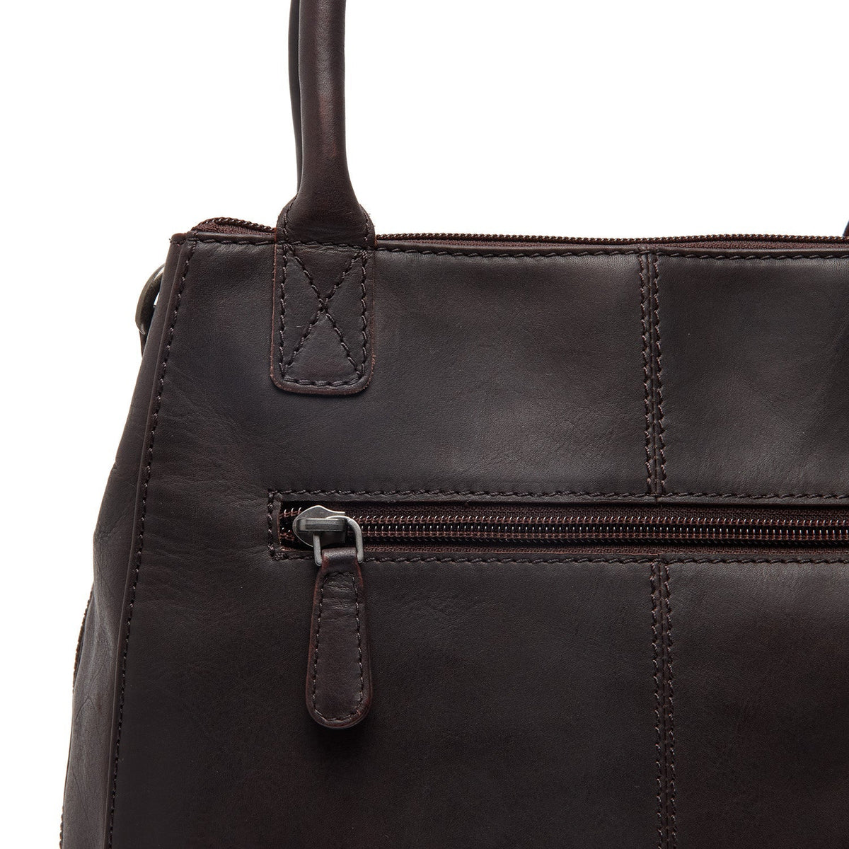 Solvin Full-Grain Leather Handbag Naisille – alternate product view 3