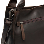 Tenara Full-Grain Leather Handbag Naisille – alternate product view 3