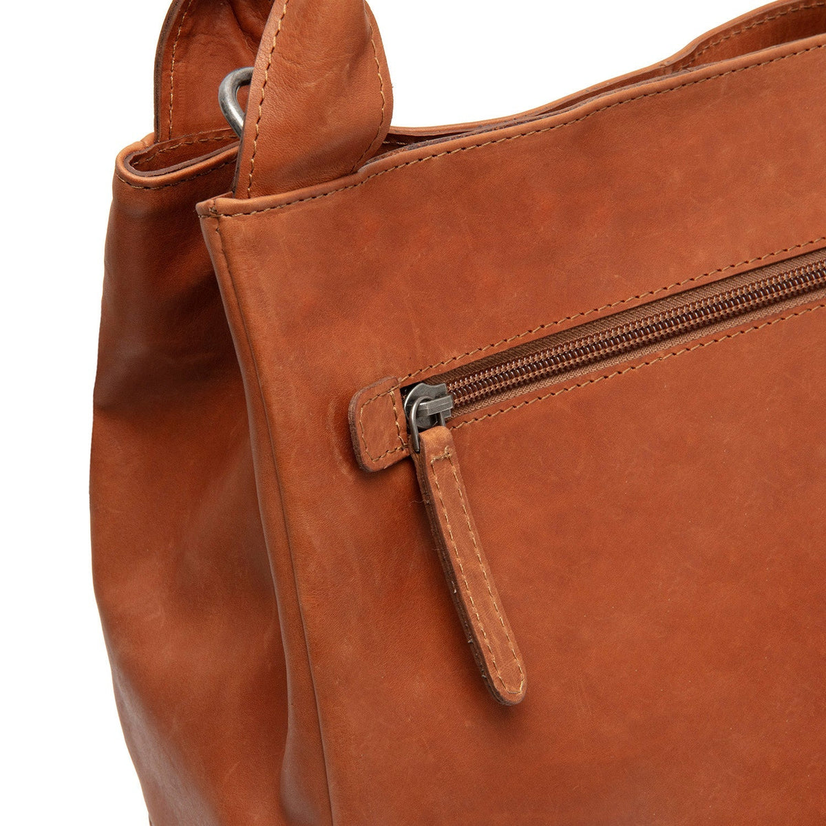 Tenara Full-Grain Leather Handbag Naisille – alternate product view 3