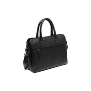 Tailored Rib Cuffs &amp; Hem Craftsmanship Construction Detail on Valmonte Full-Grain Leather Handbag Naisille