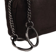 Styled Fit Perspective of Corey Full-Grain Leather Key Case Naisille on Model - Natural Daylight Drape