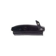 Tailored Rib Cuffs &amp; Hem Craftsmanship Construction Detail on Torano Full-Grain Leather Key Case Naisille