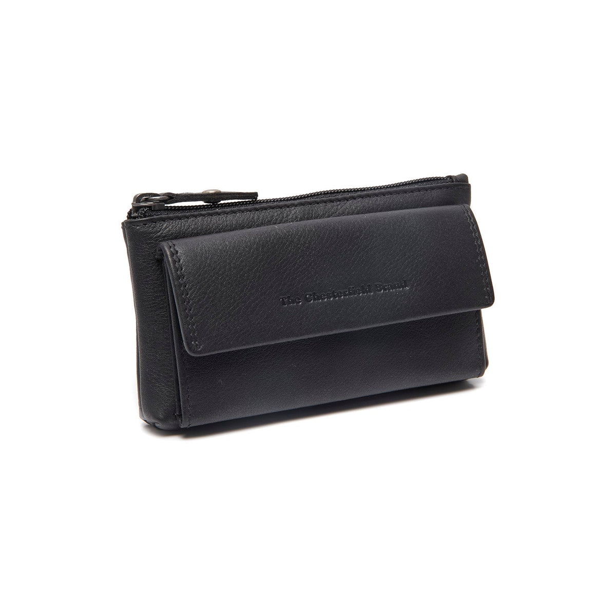 Torano Full-Grain Leather Key Case Naisille in Classic 100% Full-Grain Leather - Front Profile View &amp; Tailored Silhouette | Buy Online