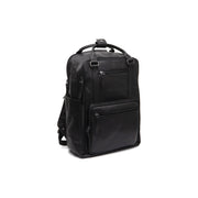 Calden Full-Grain Leather Laptop Backpack Naisille in Classic 100% Full-Grain Leather - Full Exterior Front Profile View | Buy Online
