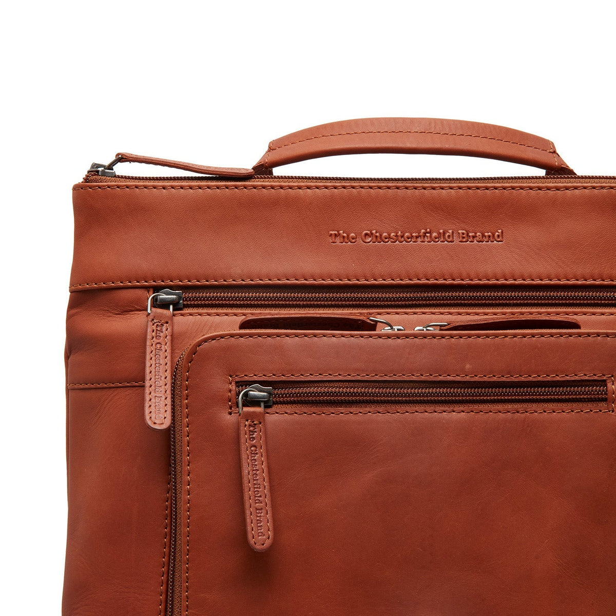 Caldero Full-Grain Leather Laptop Backpack Naisille – alternate product view 2