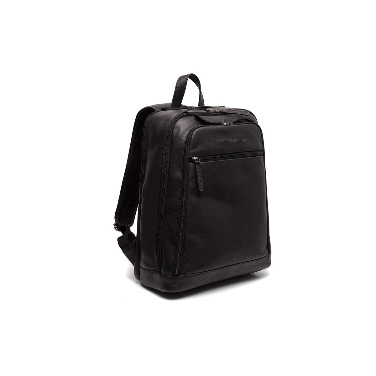 Detroit Full-Grain Leather Laptop Backpack klassista 100% pintanahkaa - Full Exterior Edestä ja räätälöity siluetti | Osta verkosta