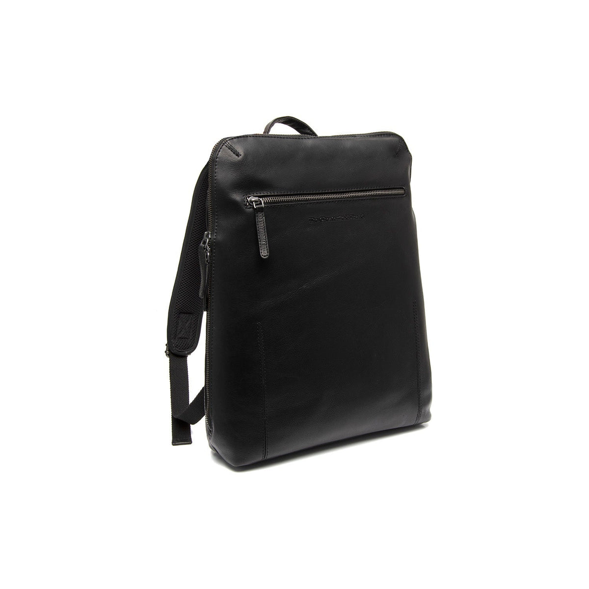 Filmore Full-Grain Leather Laptop Backpack Naisille in Classic 100% Full-Grain Leather - Full Exterior Front Profile View | Buy Online