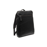 Filmore Full-Grain Leather Laptop Backpack Naisille in Classic 100% Full-Grain Leather - Full Exterior Front Profile View | Buy Online