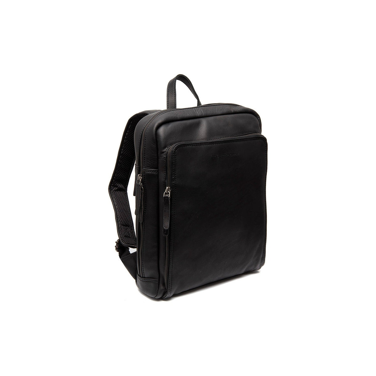 Jasper Full-Grain Leather Laptop Backpack Naisille in Classic 100% Full-Grain Leather - Full Exterior Front Profile View | Buy Online